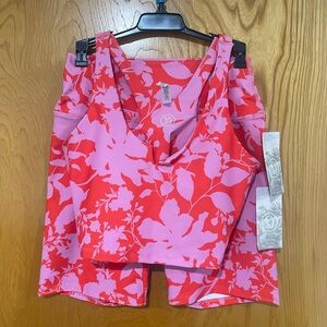 SAGE HOTHOUSE FLORAL LAVA workout set